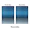 World Rug Gallery Contemporary Stripe Shade Reversible Recycled Plastic 3' X 5' Blue Outdoor Rug 6074BLUE3X5 - alternate 5